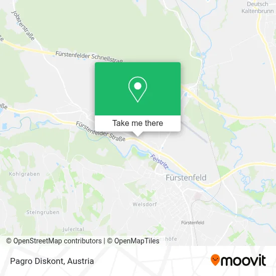 Pagro Diskont map