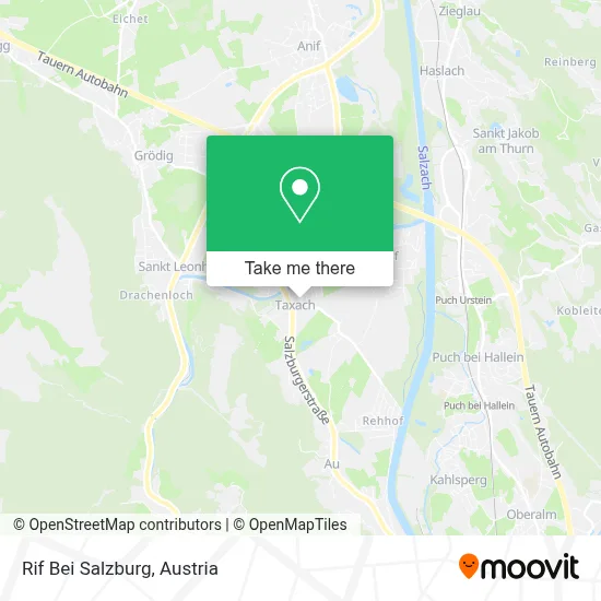 Rif Bei Salzburg map
