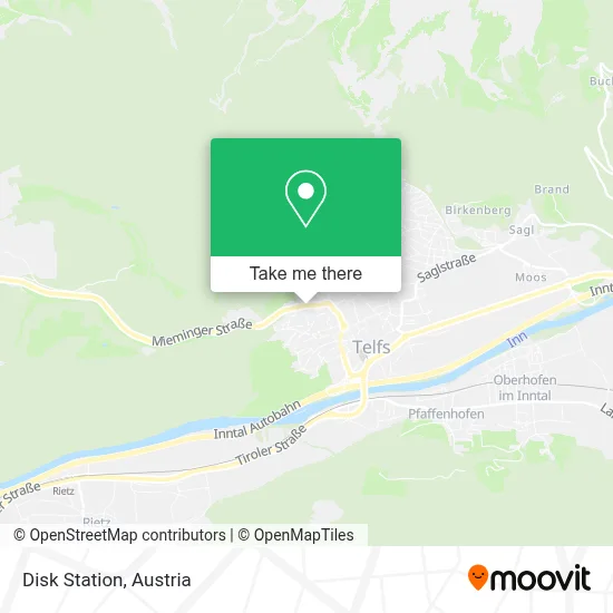 Disk Station map