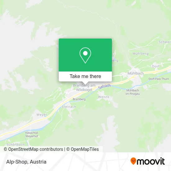 Alp-Shop map