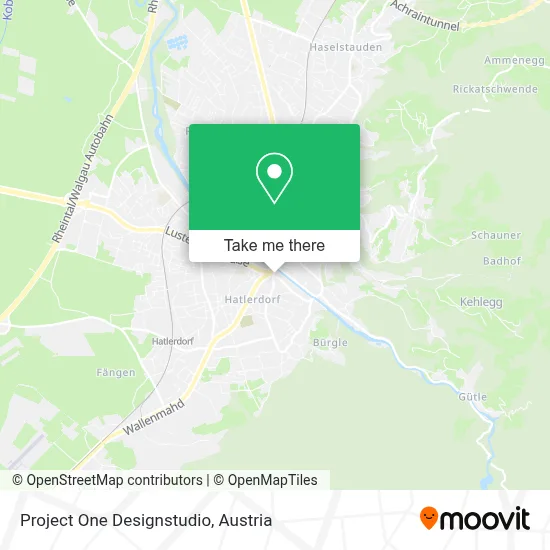 Project One Designstudio map