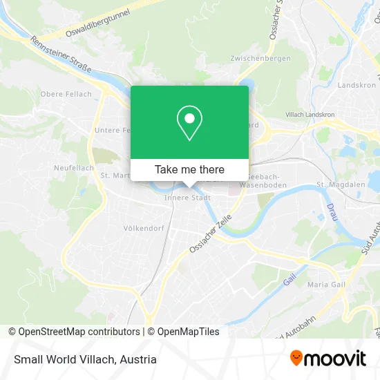 Small World Villach map