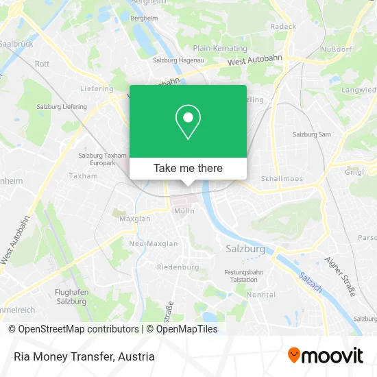 Ria Money Transfer map