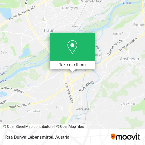 Rsa Dunya Lebensmittel map