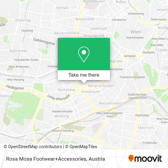 Rosa Mosa Footwear+Accessories map
