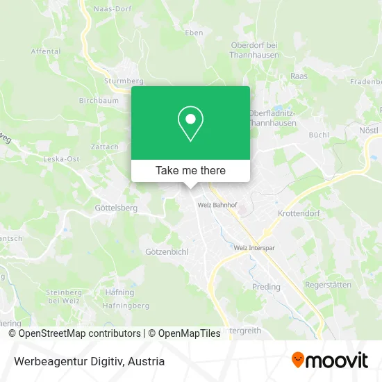 Werbeagentur Digitiv map