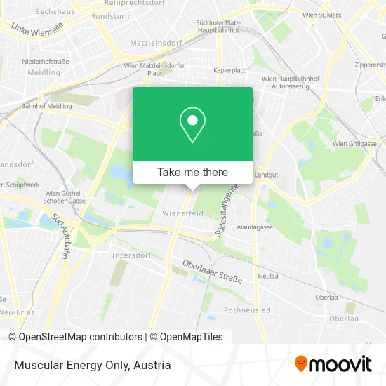 Muscular Energy Only map