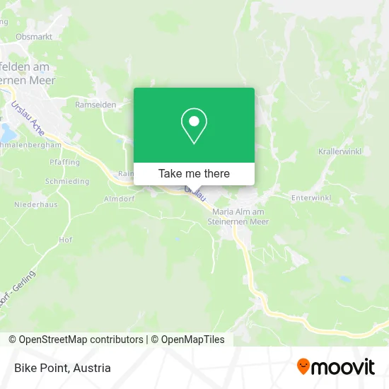 Bike Point map