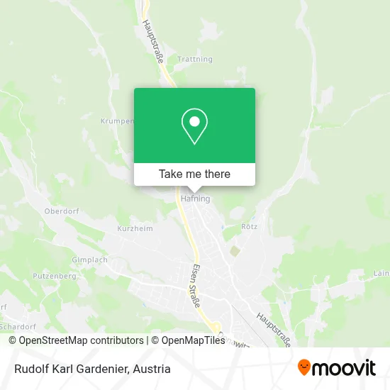 Rudolf Karl Gardenier map