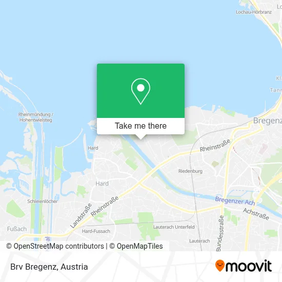 Brv Bregenz map