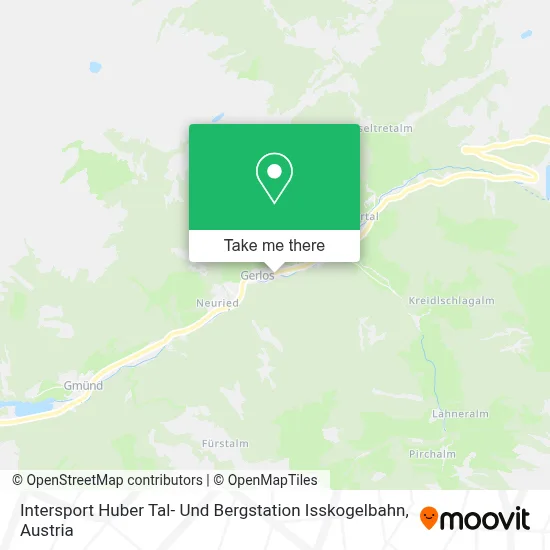 Intersport Huber Tal- Und Bergstation Isskogelbahn map