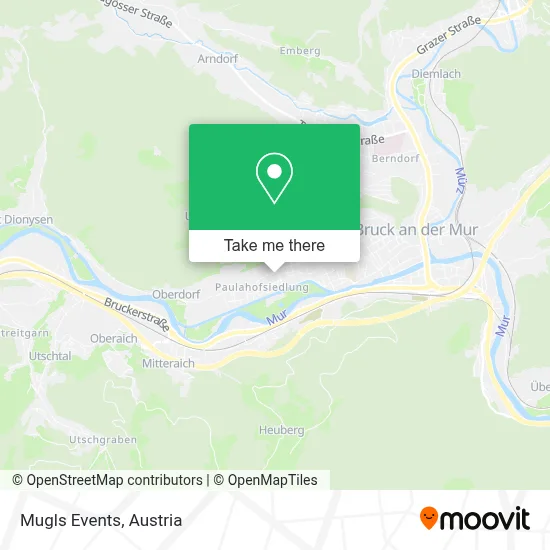 Mugls Events map