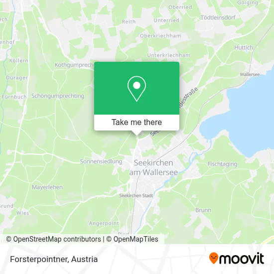 Forsterpointner map
