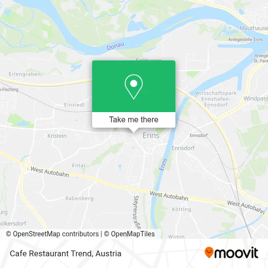 Cafe Restaurant Trend map
