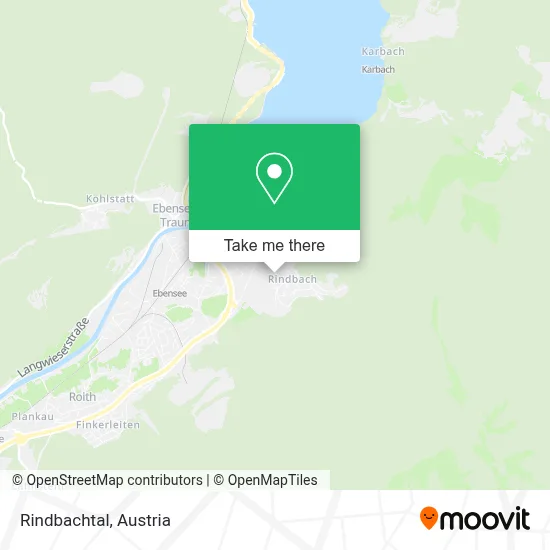 Rindbachtal map