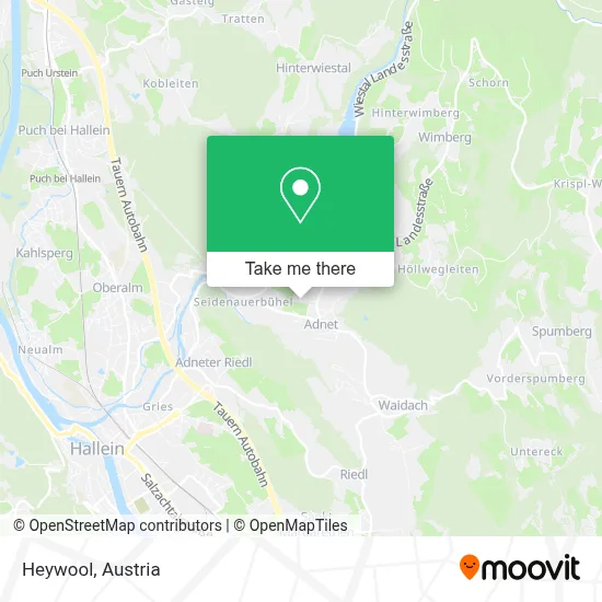 Heywool map