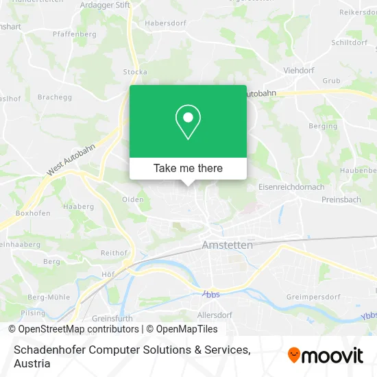 Schadenhofer Computer Solutions & Services map
