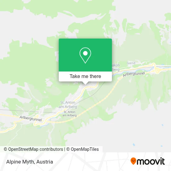 Alpine Myth map