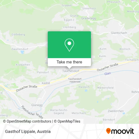 Gasthof Lippale map