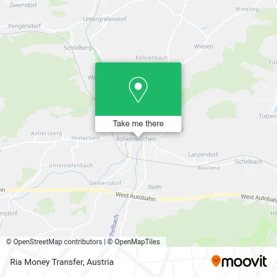 Ria Money Transfer map