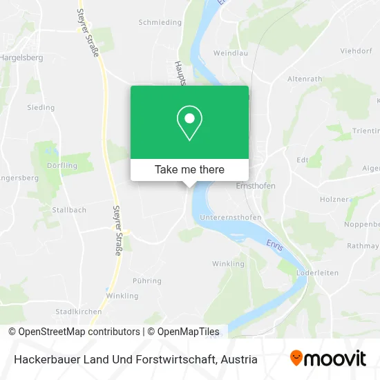 Hackerbauer Land Und Forstwirtschaft map