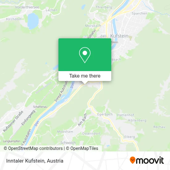 Inntaler Kufstein map