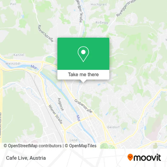 Cafe Live map