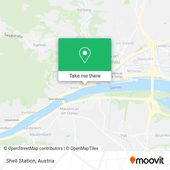 Shell Station map