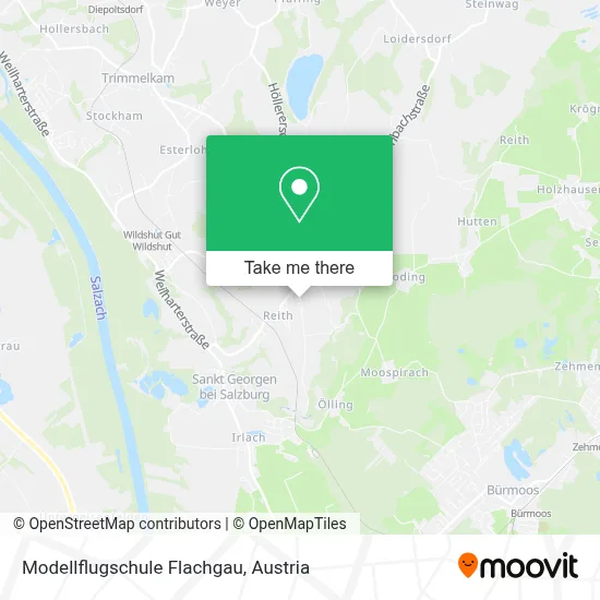 Modellflugschule Flachgau map