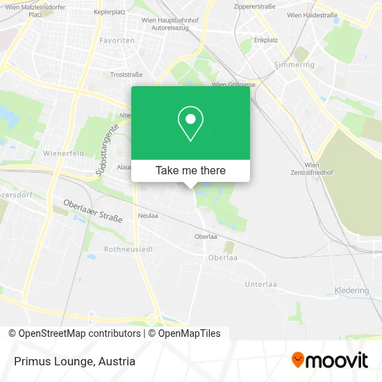 Primus Lounge map