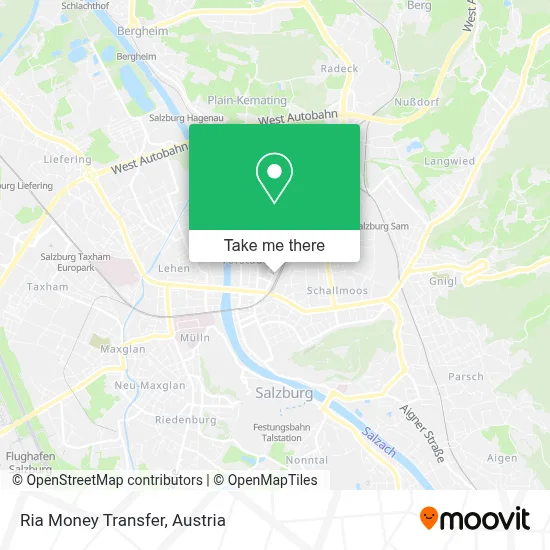 Ria Money Transfer map