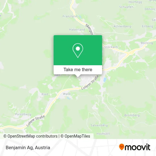 Benjamin Ag map