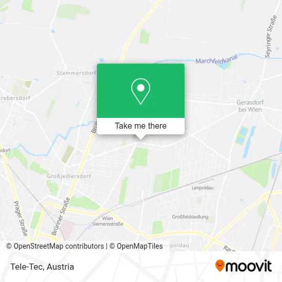 Tele-Tec map