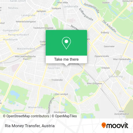 Ria Money Transfer map