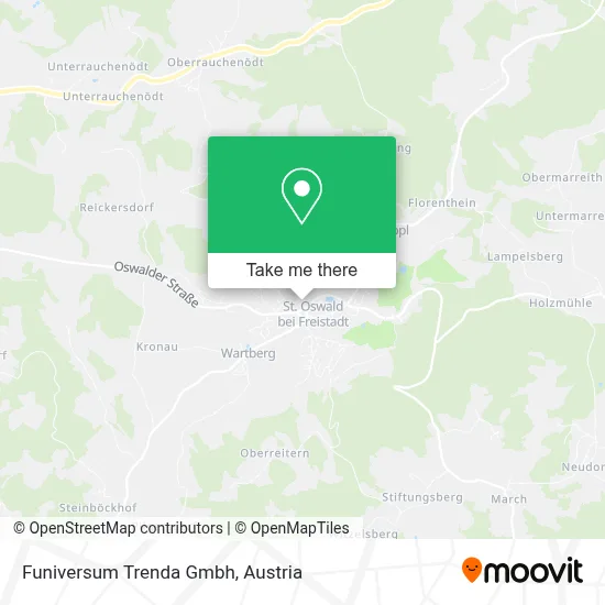 Funiversum Trenda Gmbh map