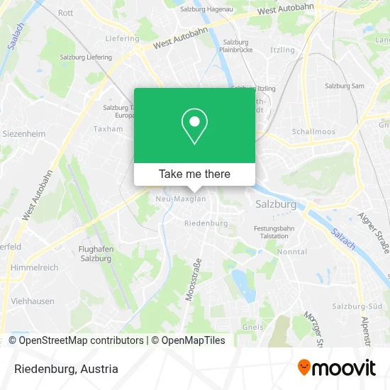 Riedenburg map
