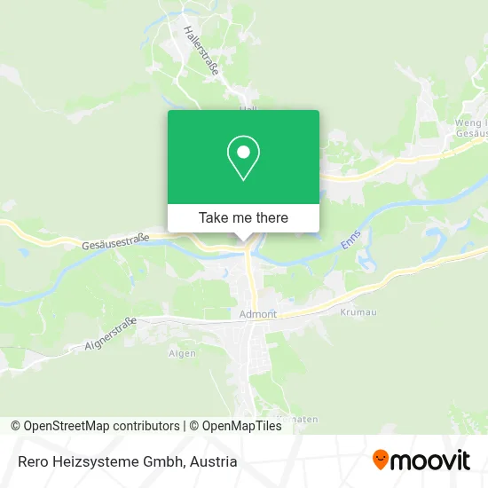 Rero Heizsysteme Gmbh map