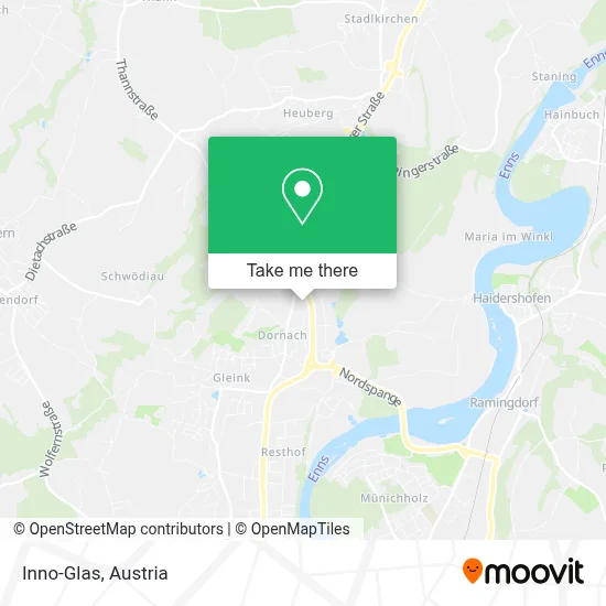 Inno-Glas map