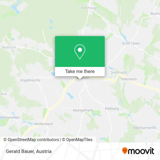 Gerald Bauer map