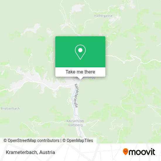 Krameterbach map