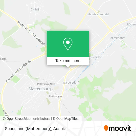 Spaceland (Mattersburg) map