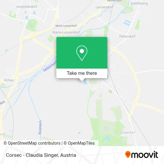 Corsec - Claudia Singer map