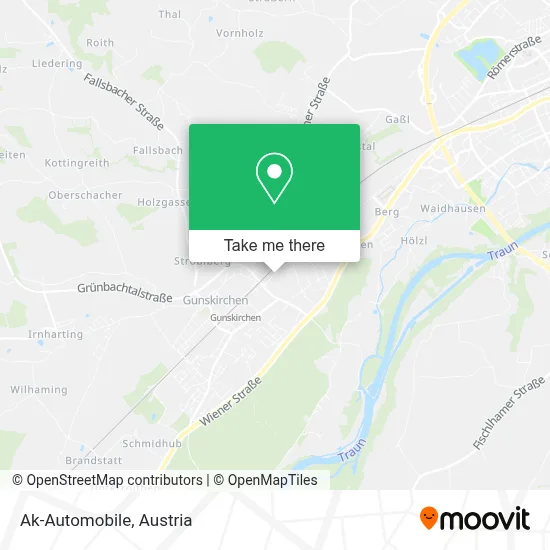 Ak-Automobile map