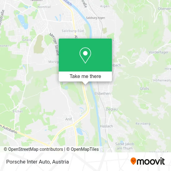 Porsche Inter Auto map