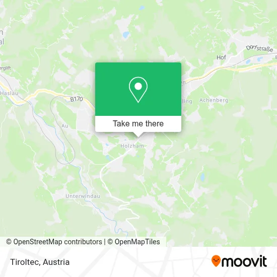 Tiroltec map