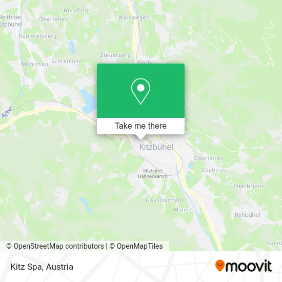 Kitz Spa map