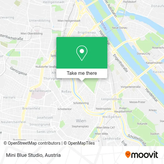 Mini Blue Studio map