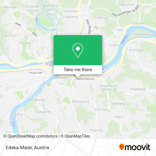 Edeka Maier map