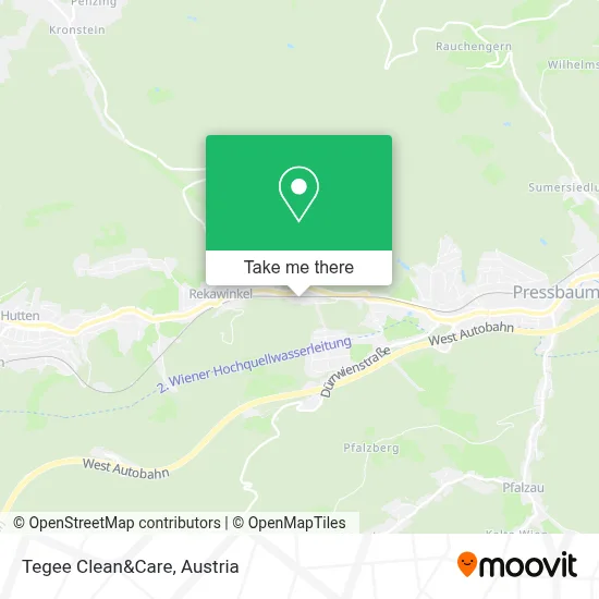 Tegee Clean&Care map