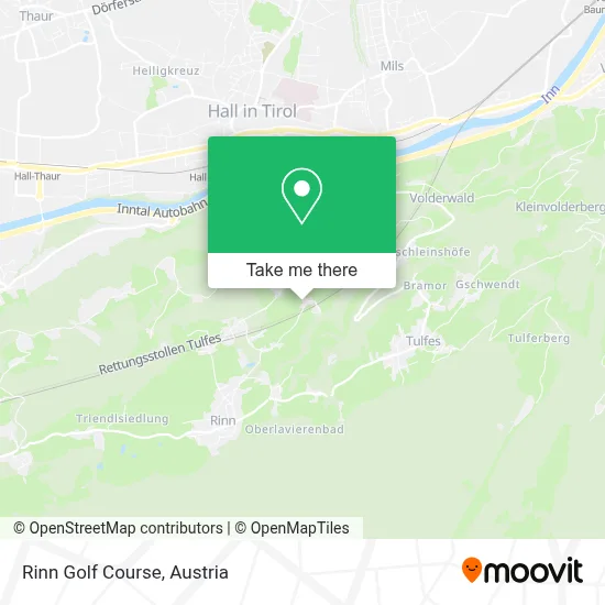 Rinn Golf Course map